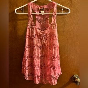 MUDD dusty pink tank top